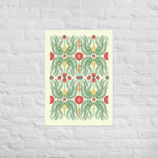 A Garden Lover's Poster | Vegetable Garden Poster | Vegetable Poster | Plant Poster | garden decor | Garden gift