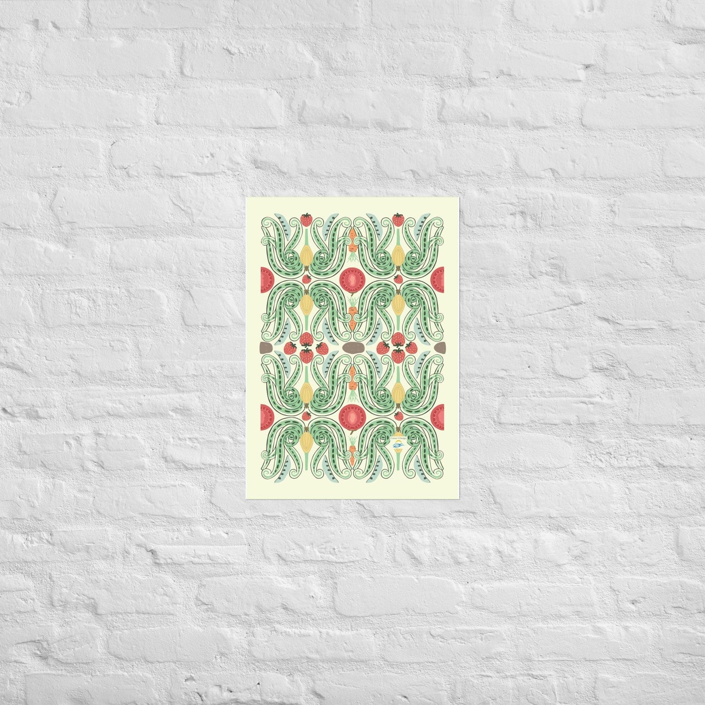 A Garden Lover's Poster | Vegetable Garden Poster | Vegetable Poster | Plant Poster | garden decor | Garden gift