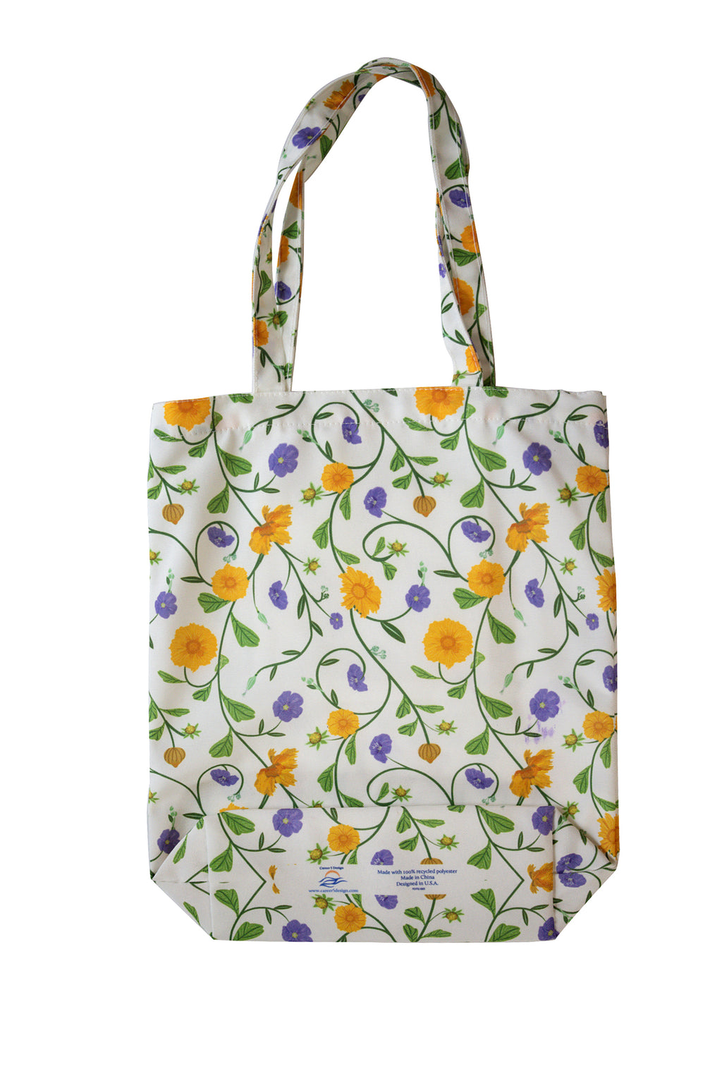 Summer Sunshine, Recycled Eco Friendly Tote