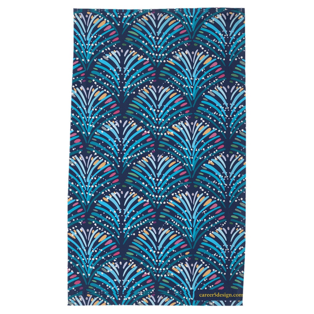 Autumn Forest Tea Towel | Autumn Colors | Abstract Art | Fall Art | Katie Stern | Career 5 Design