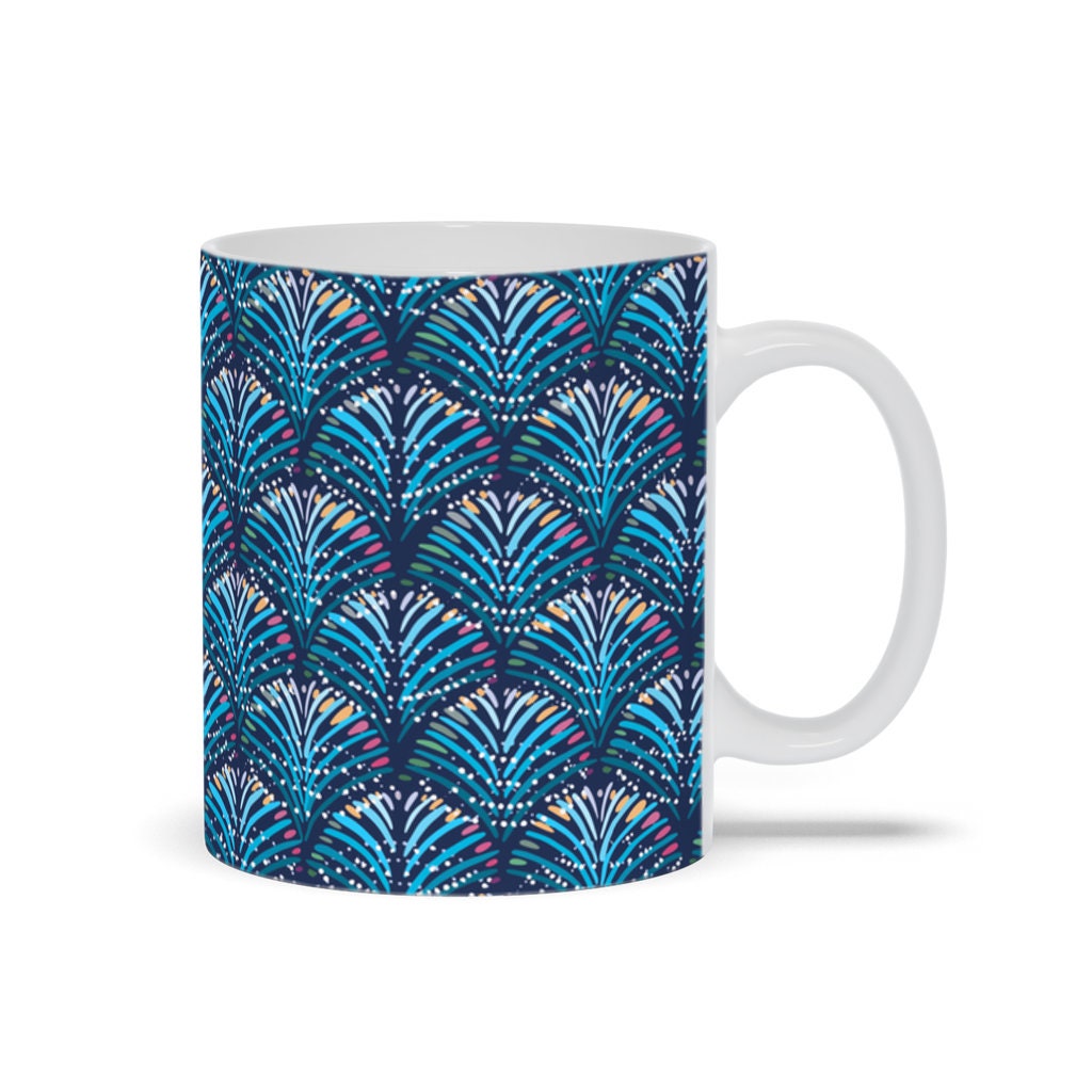 Autumn Forest 11 Oz Mug | Autumn Leaves | Forest Trees | Patterned Mug