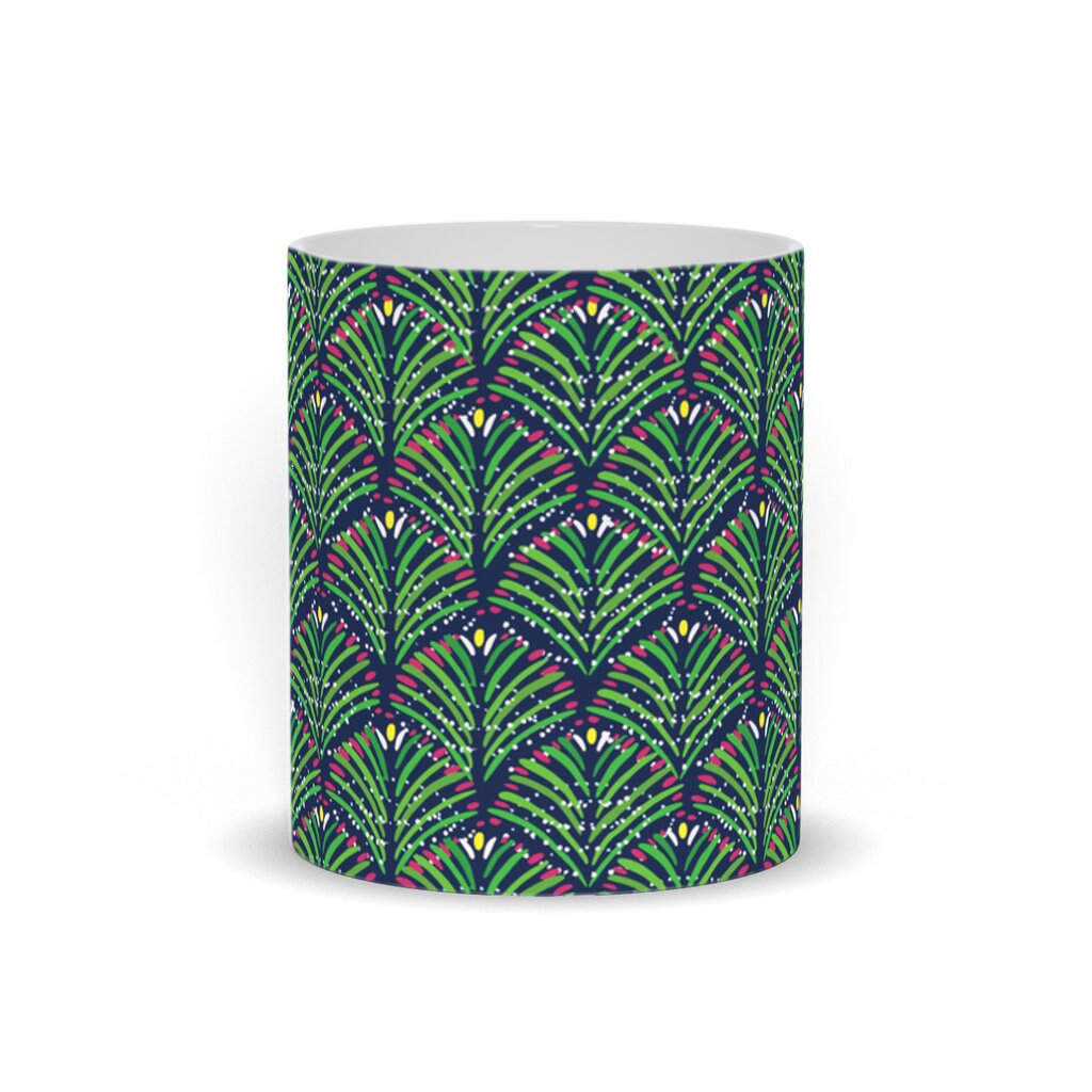 Christmas Tree 11 Oz Mug | Holiday 11 Oz Mug | Christmas Forest Mug | Careeer5design | Hygge Christmas | Katie Stern