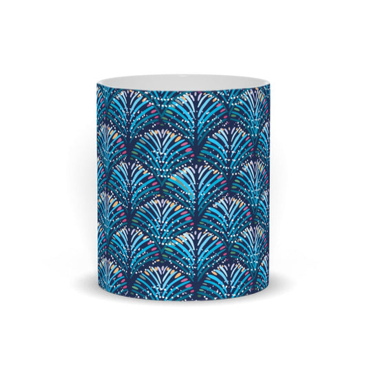 Autumn Forest 11 Oz Mug | Autumn Leaves | Forest Trees | Patterned Mug