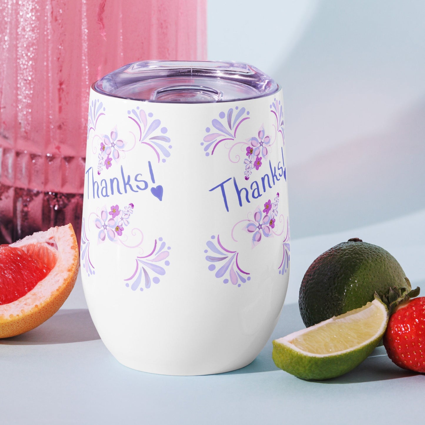 Thanks! wine tumbler