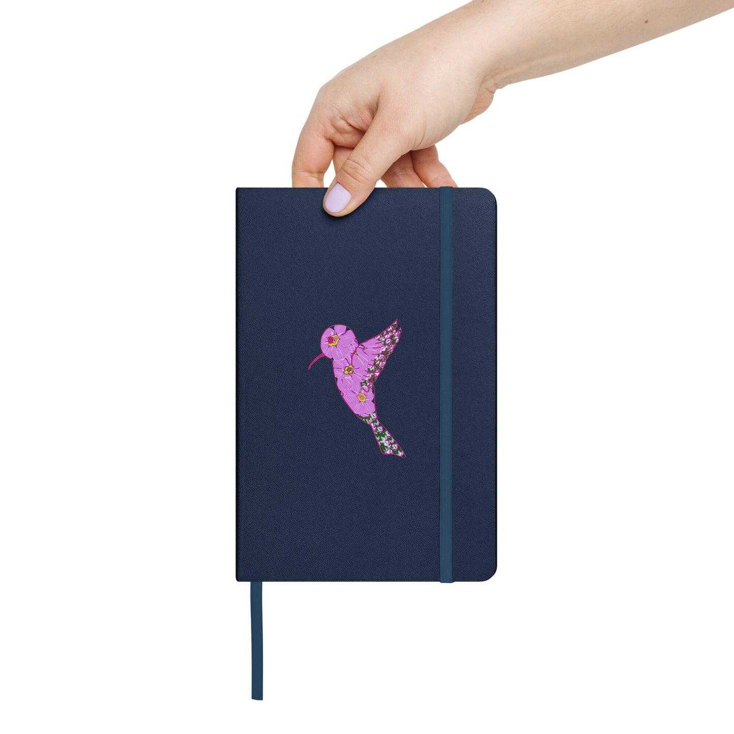 Hummingbird hard cover bound notebook