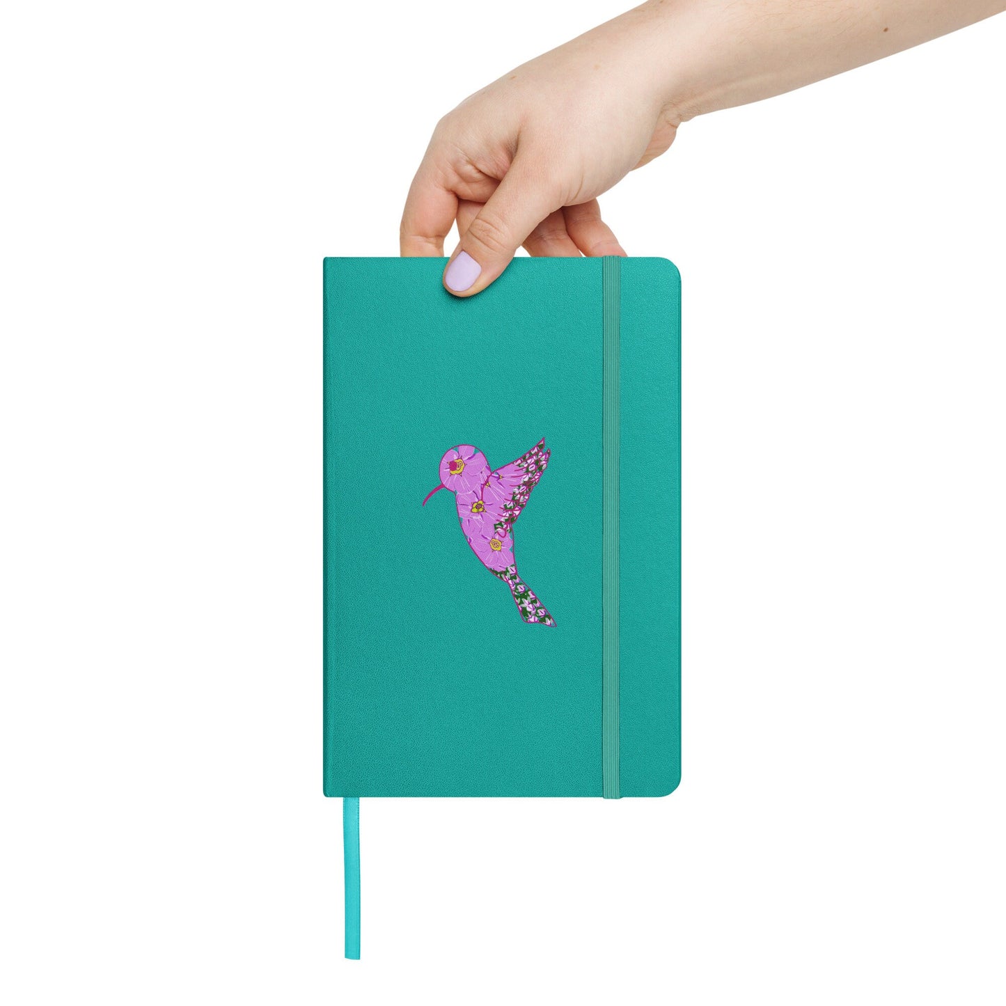 Hummingbird hard cover bound notebook