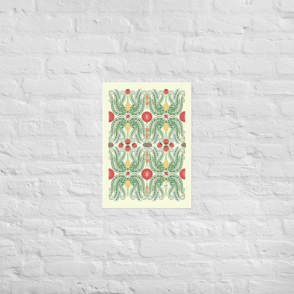 A Garden Lover's Poster | Vegetable Garden Poster | Vegetable Poster | Plant Poster | garden decor | Garden gift