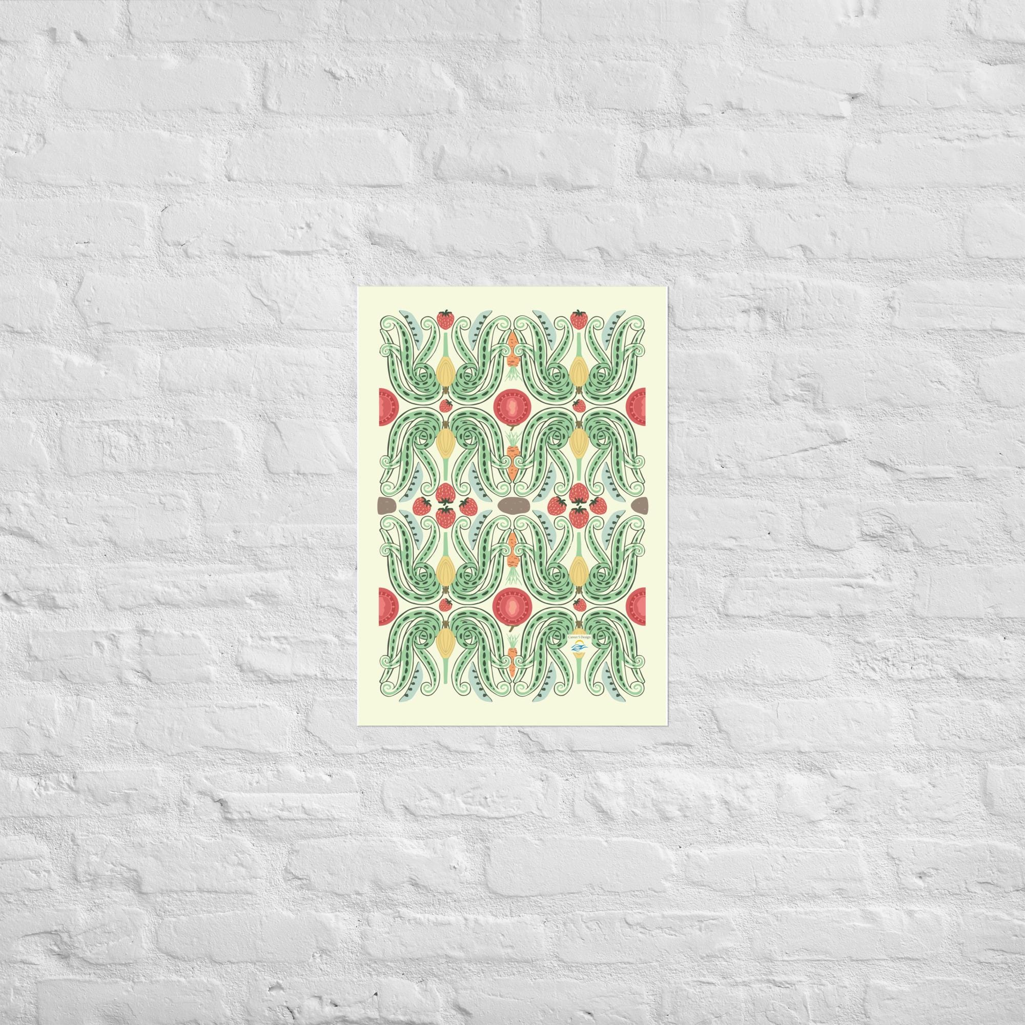 A Garden Lover's Poster | Vegetable Garden Poster | Vegetable Poster | Plant Poster | garden decor | Garden gift