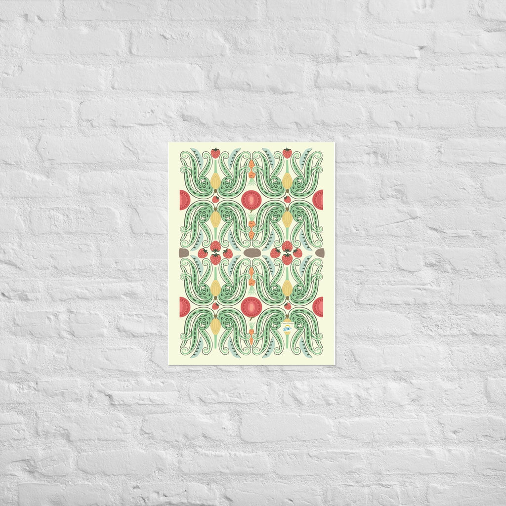 A Garden Lover's Poster | Vegetable Garden Poster | Vegetable Poster | Plant Poster | garden decor | Garden gift