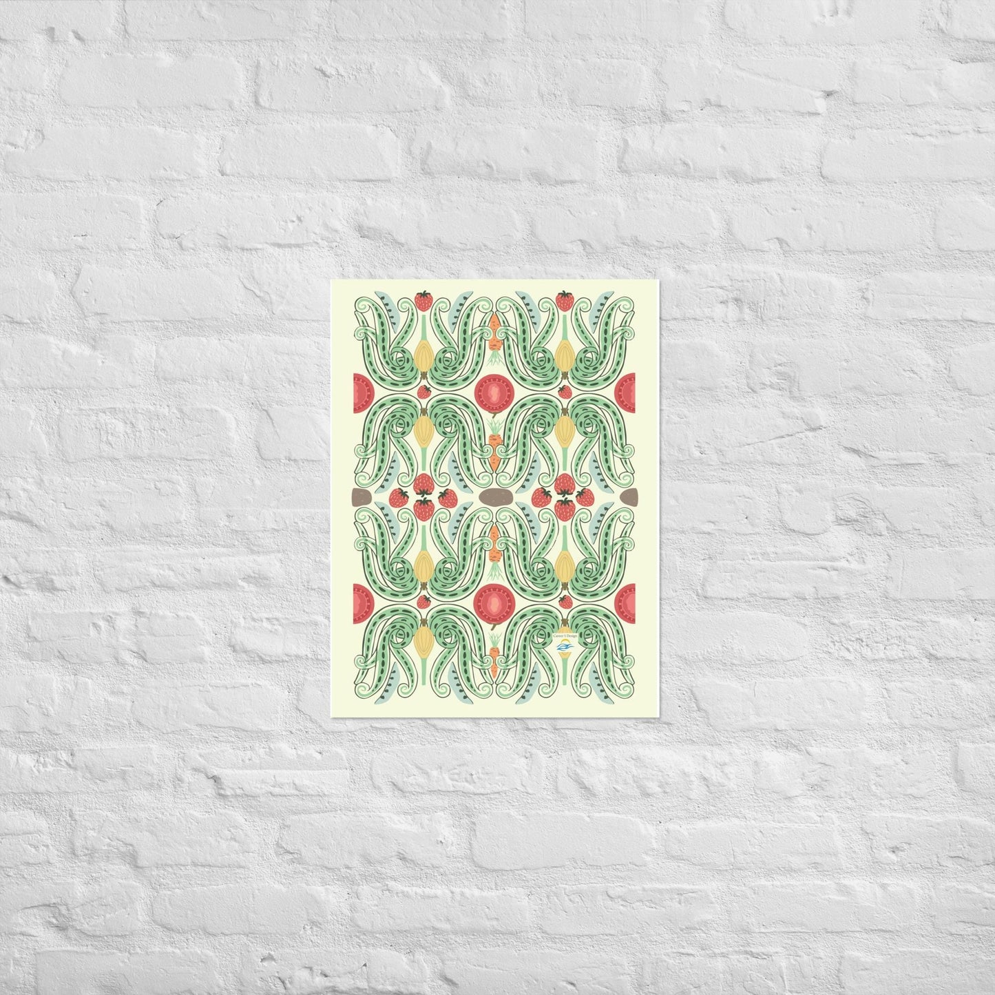 A Garden Lover's Poster | Vegetable Garden Poster | Vegetable Poster | Plant Poster | garden decor | Garden gift